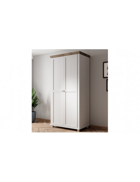 Armoire penderie 2 portes Boavista