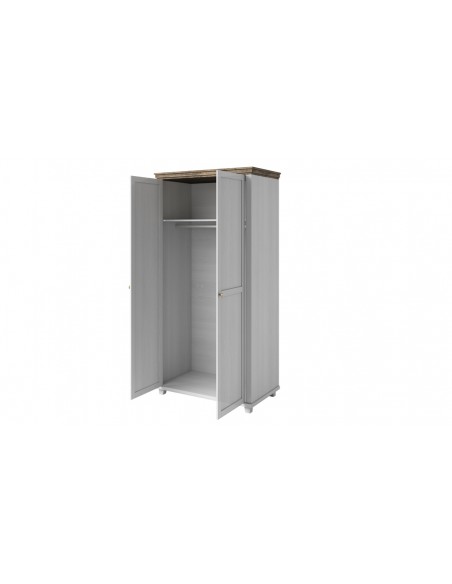 Armoire penderie 2 portes Boavista