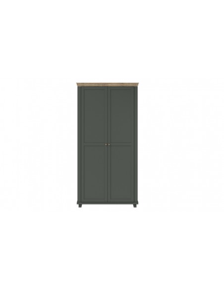 Armoire penderie vert chêne Boavista