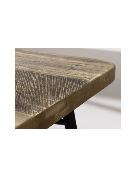 Table style atelier Marin