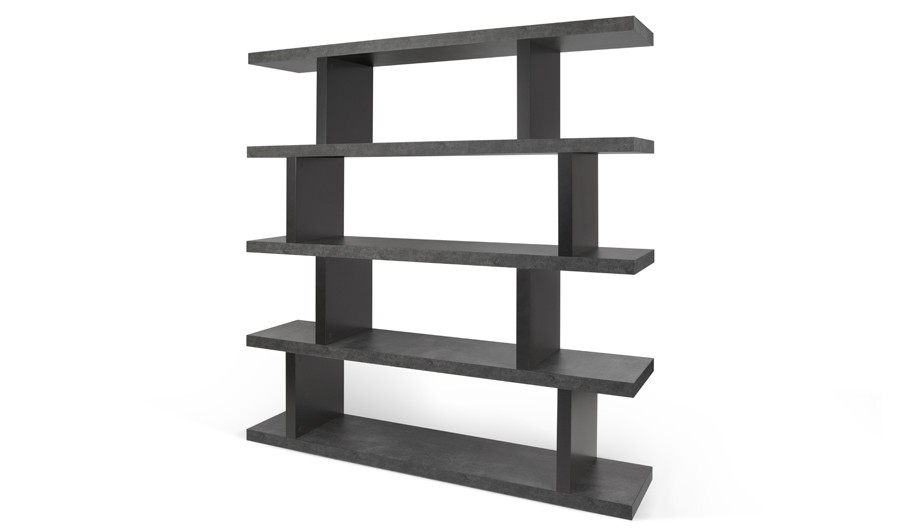 Salle à manger complète avec table carrée béton - Dusk 130