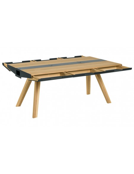 Table nature vox tiroirs ouverts