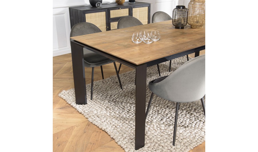 Salle à manger complète en teck massif Eatswood House and Garden