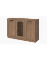 Buffet design chêne rustique