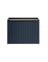 Meuble sous vasque bleu Santorin 80 cm