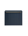 Meuble sous vasque 80 cm bleu