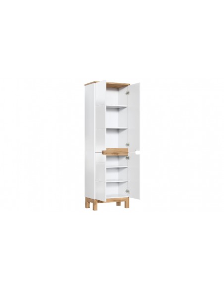 armoire sdb blanche