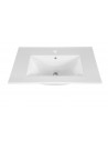 vasque blanche encastrée 80 cm