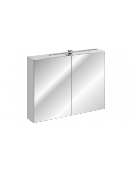 Armoire miroir blanc salle de bain 90 cm
