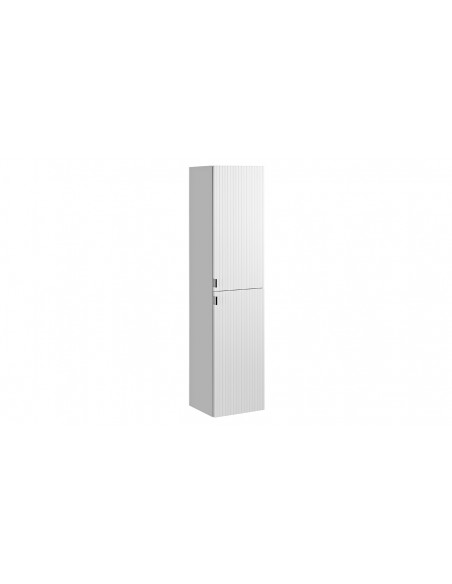 Colonne suspendue blanche sdb 2 portes