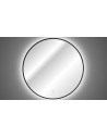 Miroir rond led noir Uranus