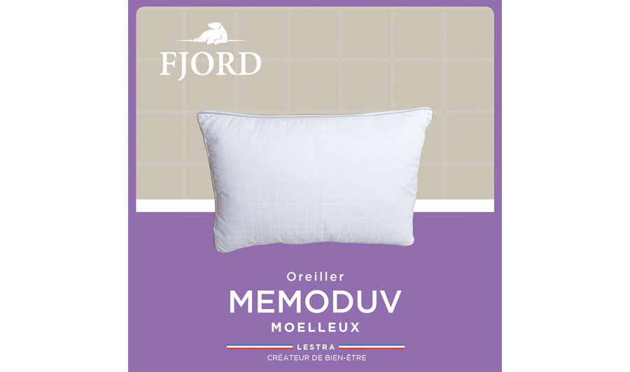 Oreiller Mémoire de Forme 65x65