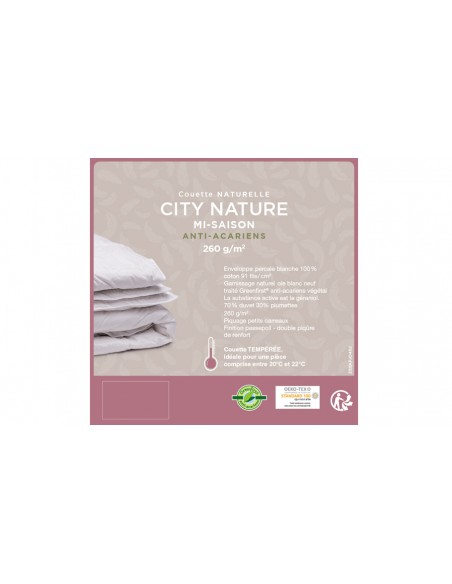 Vignette couette city nature mi-saison