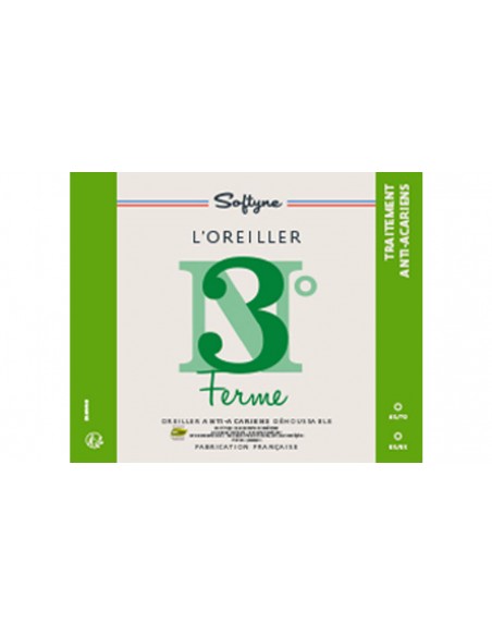 oreiller rectangulaire ferme Softyne