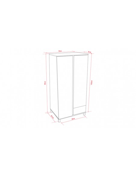 Dimensions armoire bébé design