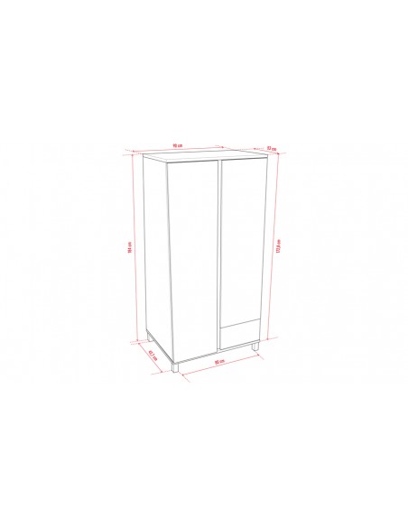 Dimensions armoire chambre bébé évolutive