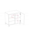 Dimensions commode design Altitude