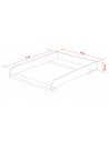 Dimensions plan à langer