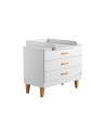 Commode à langer blanc