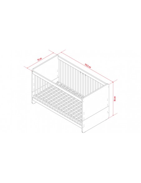 Dimensions lit bébé design