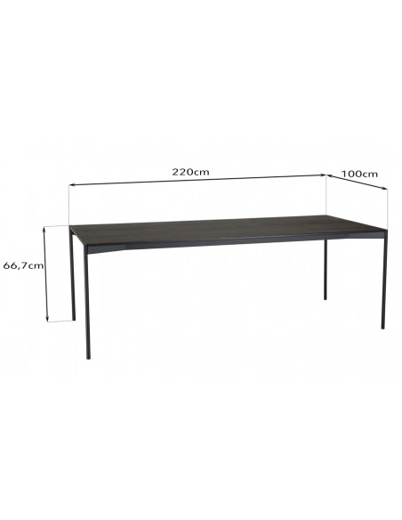 Dimensions table à manger Jalesko