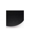 Table basse ronde noire Jalesko