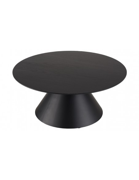 Table basse ronde pied cone
