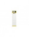 Colonne rangement jaune