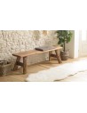 Banc en pin recyclé