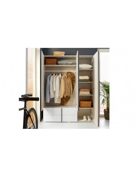 Grande armoire 3 portes Gemini