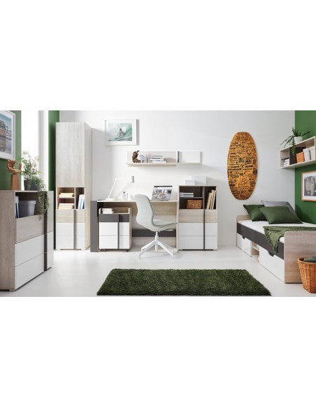 Petite commode basse contemporaine Gemini