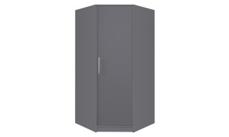 Armoire d'angle gris anthracite