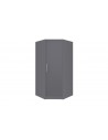 Armoire d'angle gris anthracite