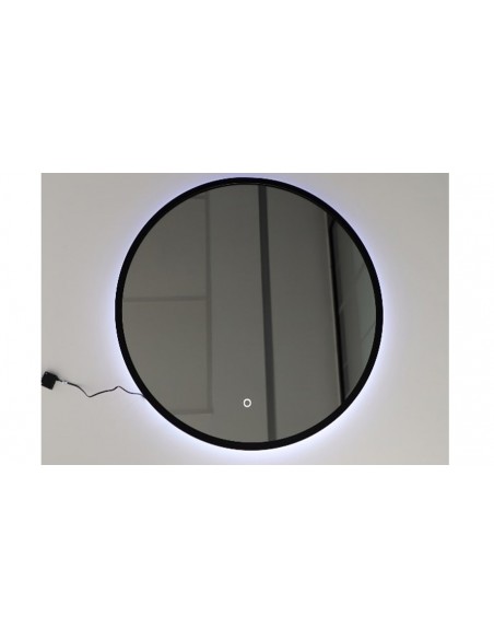 Miroir rond avec LED