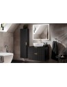 Meuble sous vasque noir design Universe