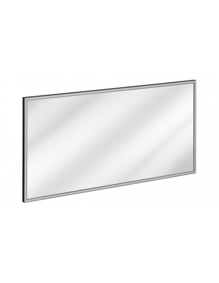 Miroir sdb rectangulaire noir