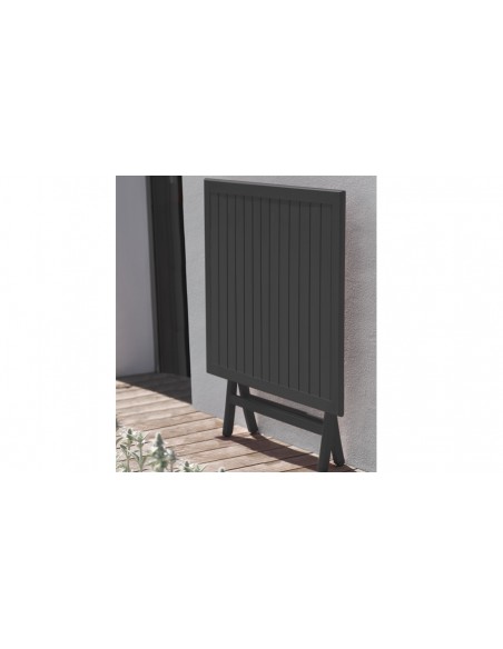 Salon jardin 2 places anthracite