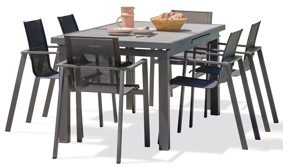 Salon jardin céramique Venise