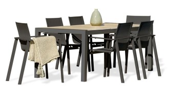 Ensemble jardin 6 fauteuils