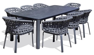 Salon repas de jardin 8 places Camargue CAMARGUE-S2