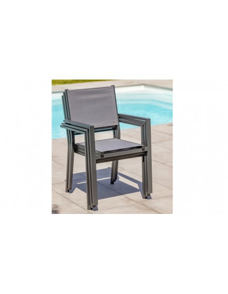 Fauteuil de jardin Tolede empilable