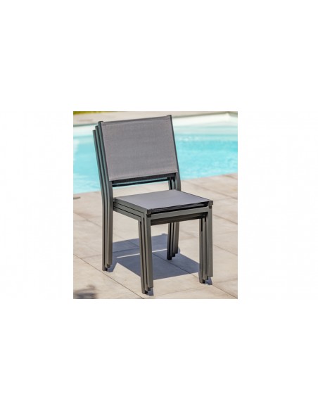 Fauteuil de jardin Tolede empilable