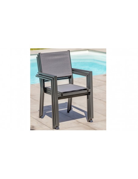 Fauteuil de jardin Tolede empilables