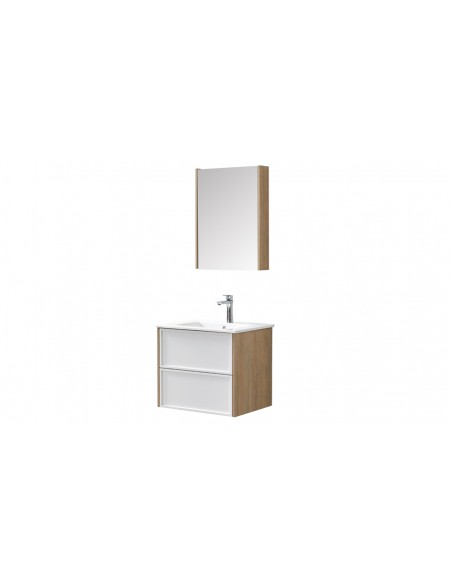 Ensemble meuble vasque avec miroir