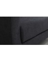 Tissu gris foncé