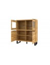 Petit vaisselier 4 portes ouvertes Hepsy