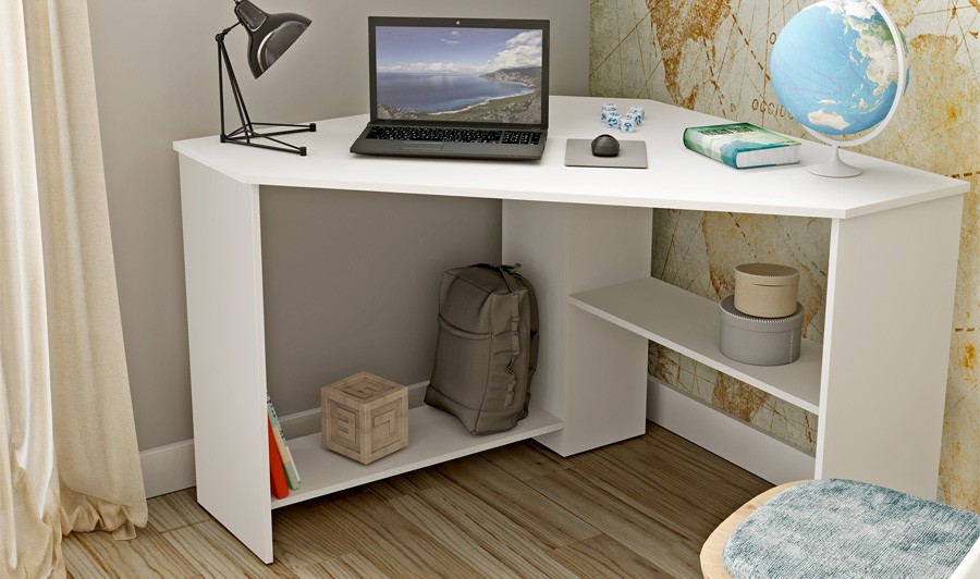 Set de bureau en cuir - BLANC - Set d'accessoires de bureau - 8