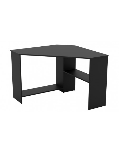 Petit bureau d'angle noir