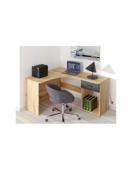 Bureau arrondi pour angle Circula