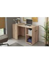 Bureau innovant et coulissant chêne
